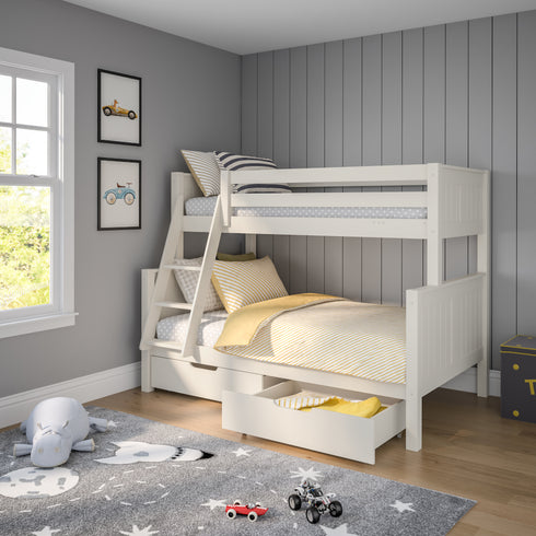 Classic Originals Trio Bunk Bed With Pair Of Storage Drawers